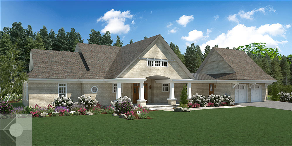 Whispering Pines, ME by Michelle B. Phelps, Assoc. AIA.